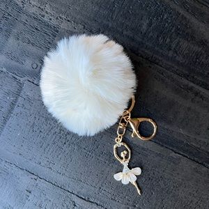 Soft White Ballerina Pompom